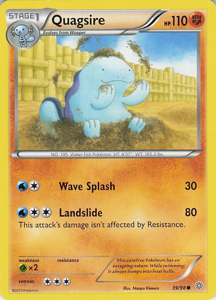 Quagsire Common XY – Ancient Origins 39/98 LP