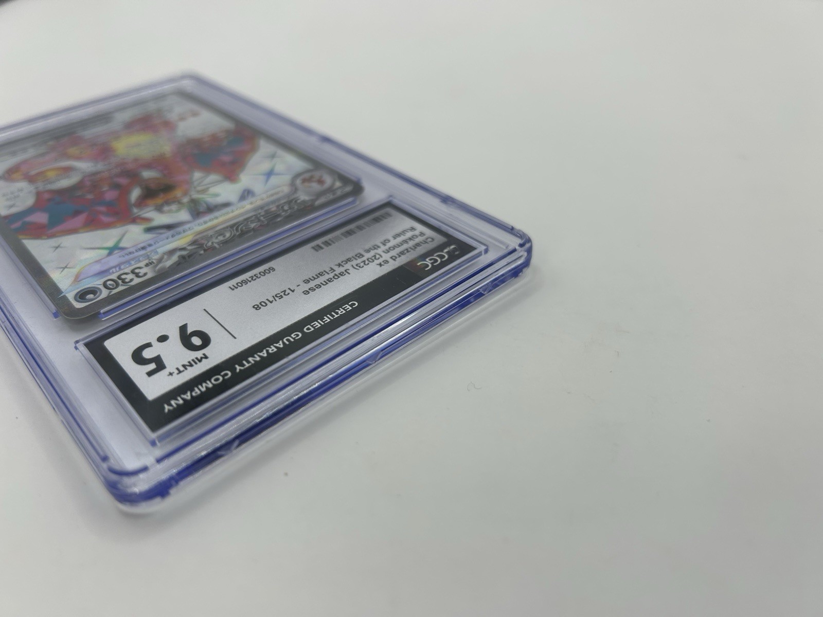 Charizard ex 125/108 SR Ruler of the Black Flame sv3 Pokemon Japanese CGC 9.5