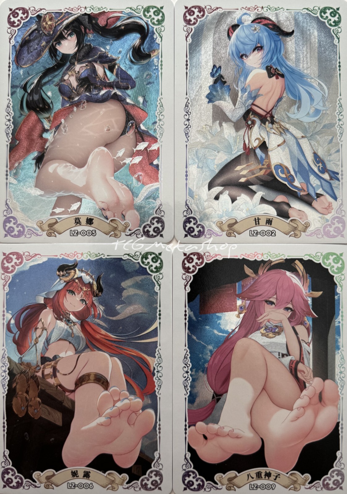 🔥 ACG [Pick your Custom LZ card] Goddess Story Anime Waifu Doujin Feet Legs 🔥