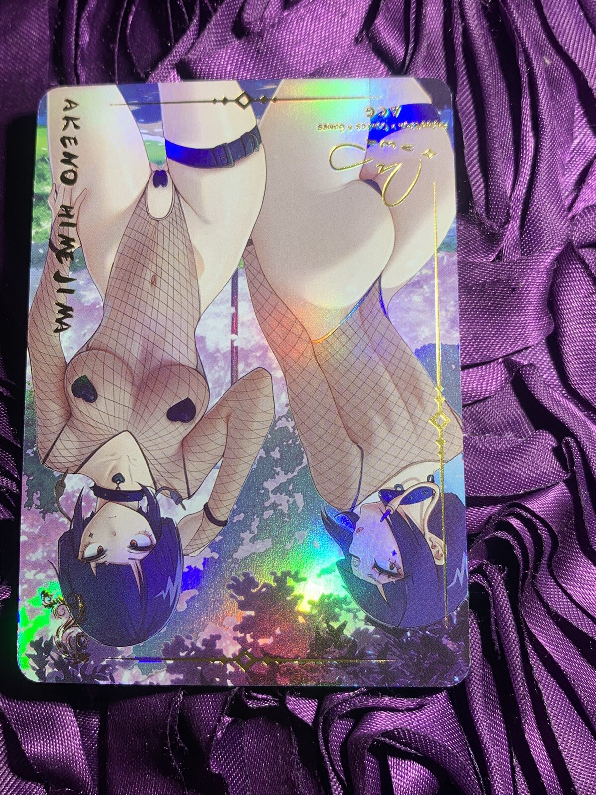 Kyoka Jiro MY HERO ACADEMIA Anime ACG Waifu Gold Cartoon Beauty Holo Card