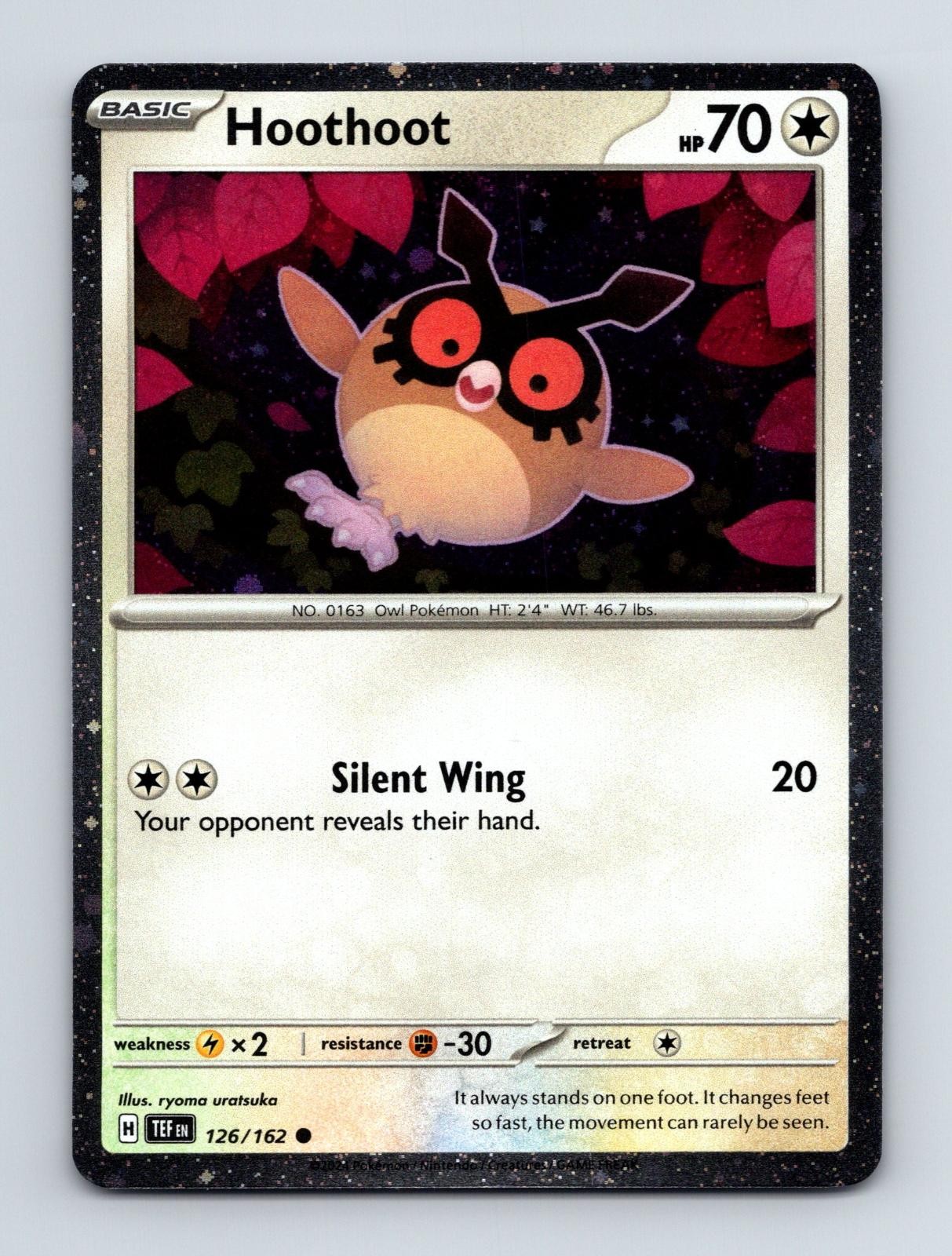 Hoothoot (Cosmos Holo) 126/162 Promo Miscellaneous Cards & Products Pokemon NM