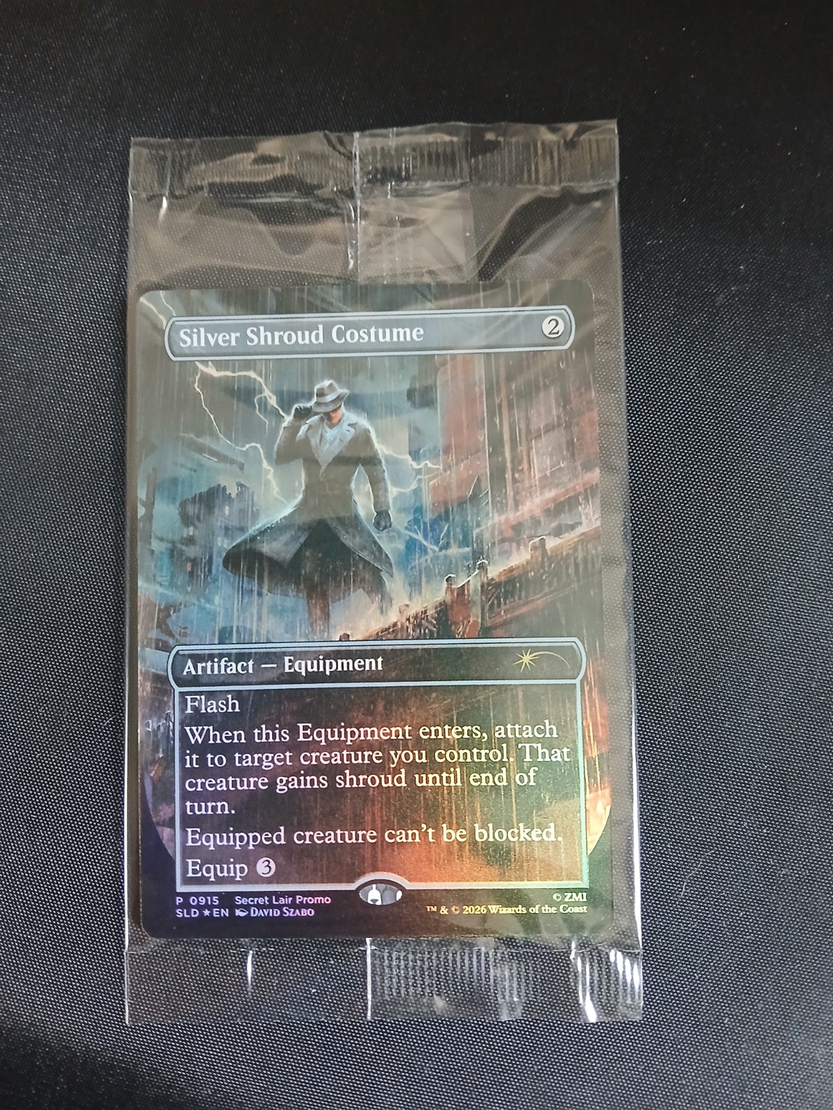 MTG Silver Shroud Costume Secret Lair Drop Foil NM Sealed