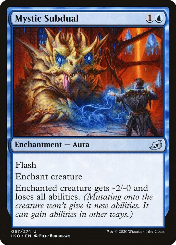 Mystic Subdual – 57 – NM – Uncommon – Ikoria: Lair of Behemoths