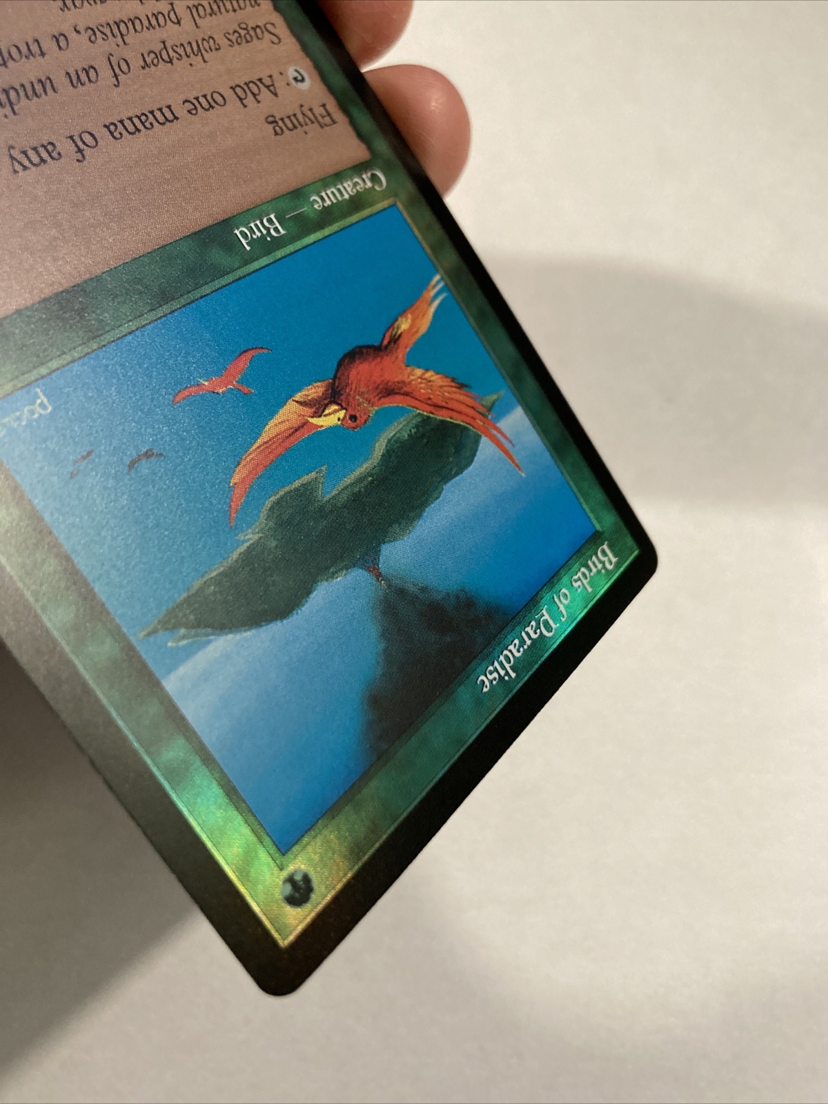 MTG Birds of Paradise *RETRO FRAME FOIL* Dominaria Remastered 336 NM