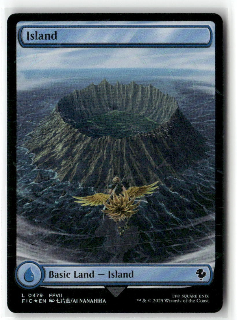 Island (Chocobo Track Foil) 479 Commander: FINAL FANTASY Magic: Foil NM