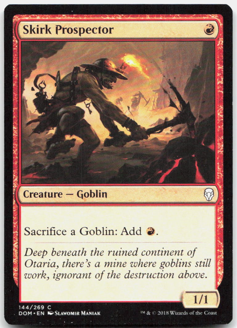 Skirk Prospector C Dominaria DOM 144 NM Slawomir Maniak