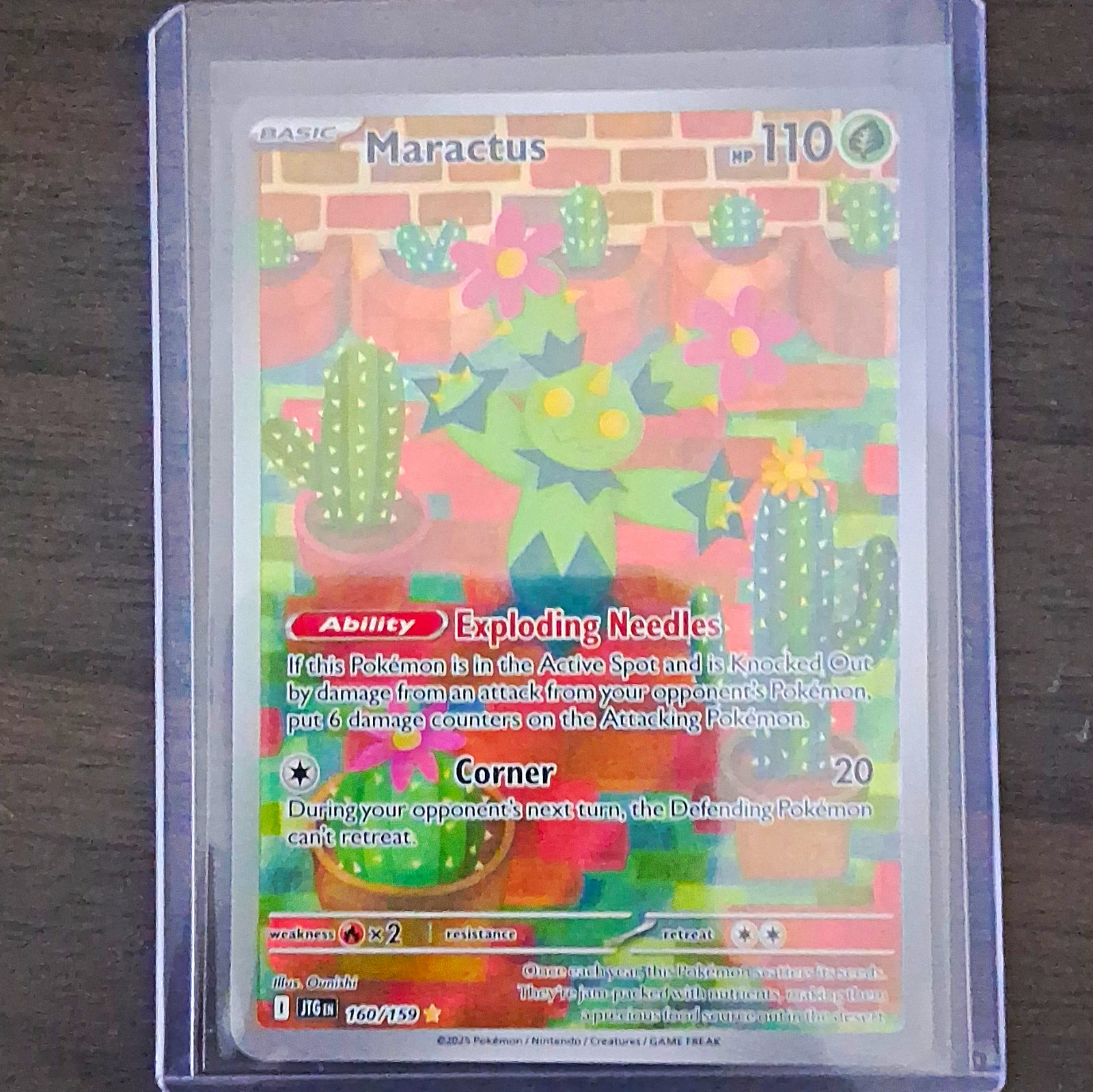 The Pokémon Company Pokémon TCG Maractus 160/159 JTG ENG