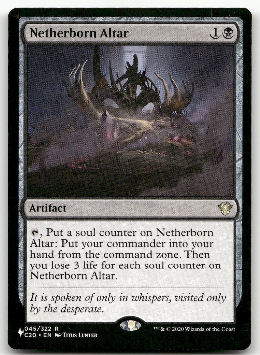 Netherborn Altar #045/322 (NM) List Reprints LIST LIST Magic MTG