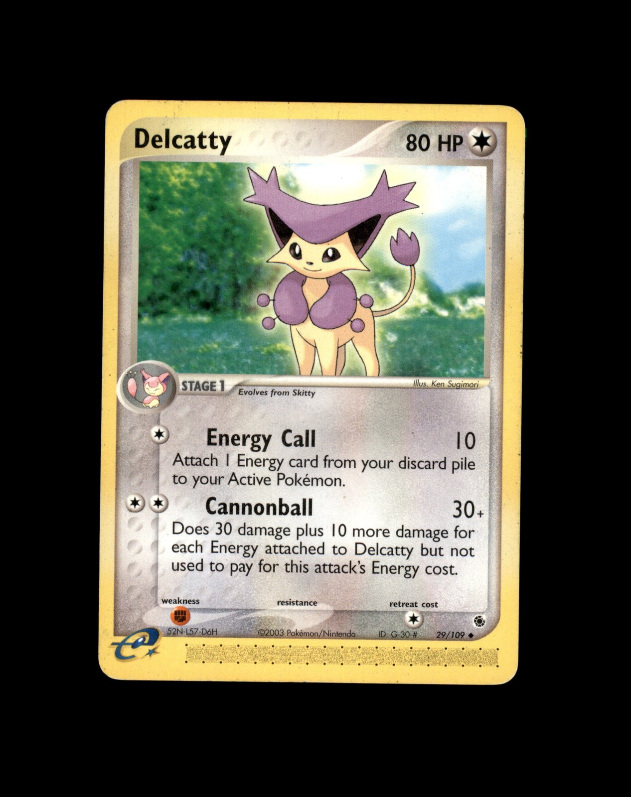 Delcatty 29/109 EX Battle Stadium Pokemon TCG