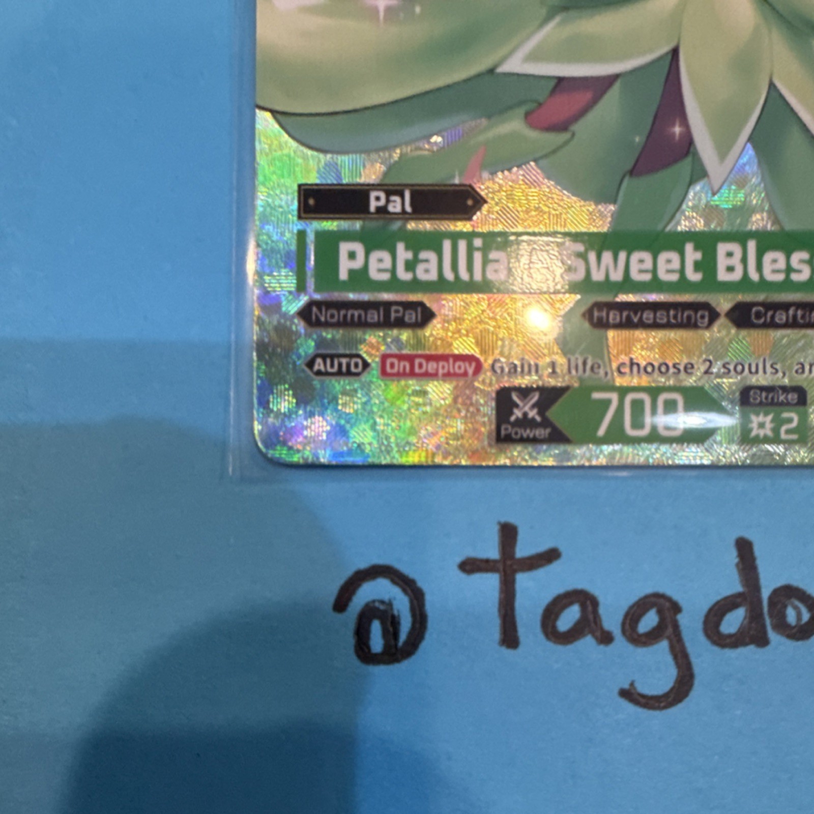 Palworld Petallia – Sweet Blessings Holo Pal 700 Power Cost 6 Normal Pal ENG