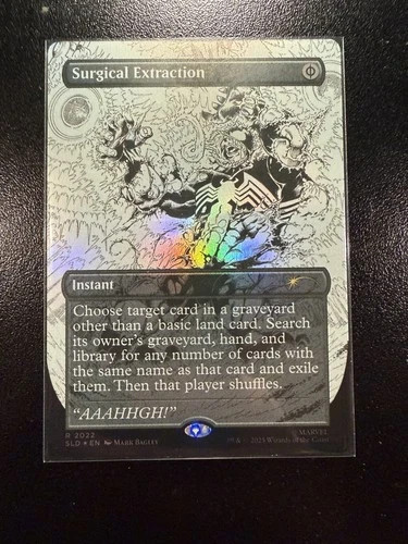 Surgical Extraction (2022) (Rainbow Foil) Secret Lair Drop Foil