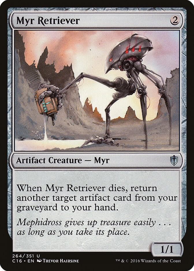 Myr Retriever C16 #264 Commander 2016 Magic: The Gathering Near Mint