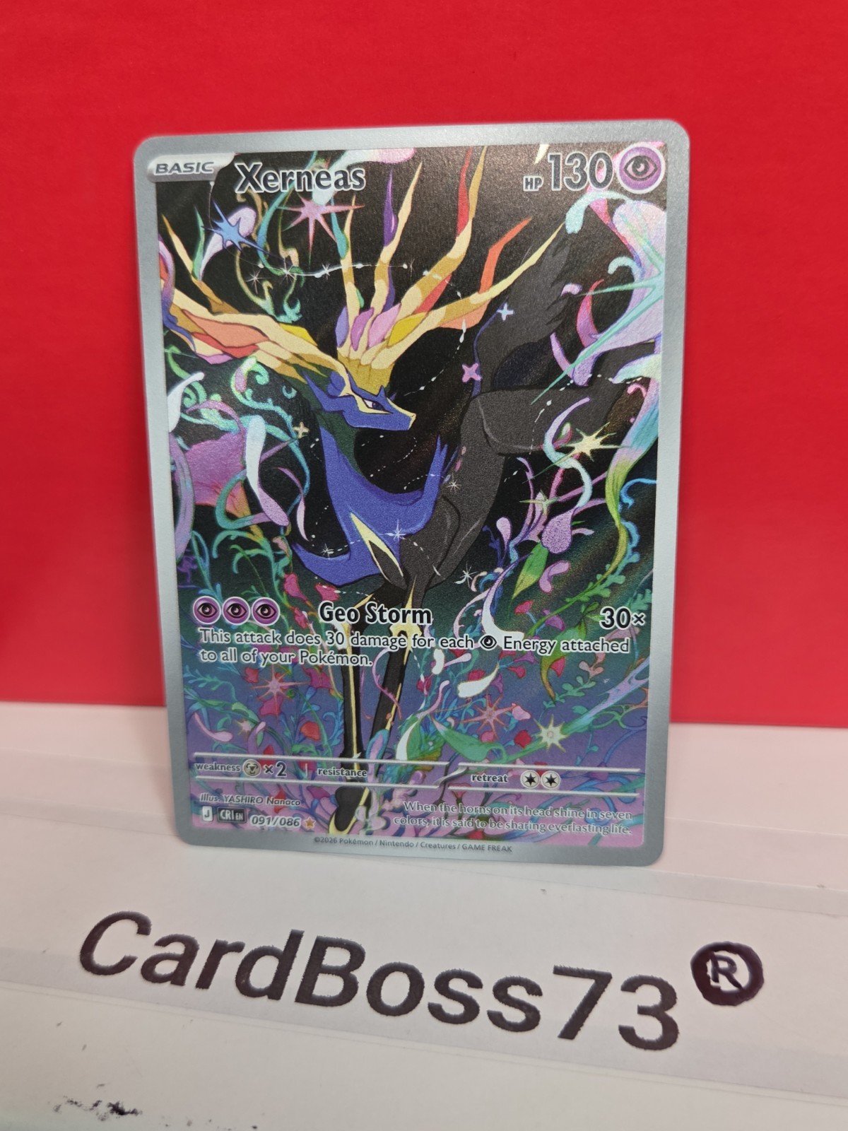 Xerneas 091/086 Me04: Chaos Rising Holo