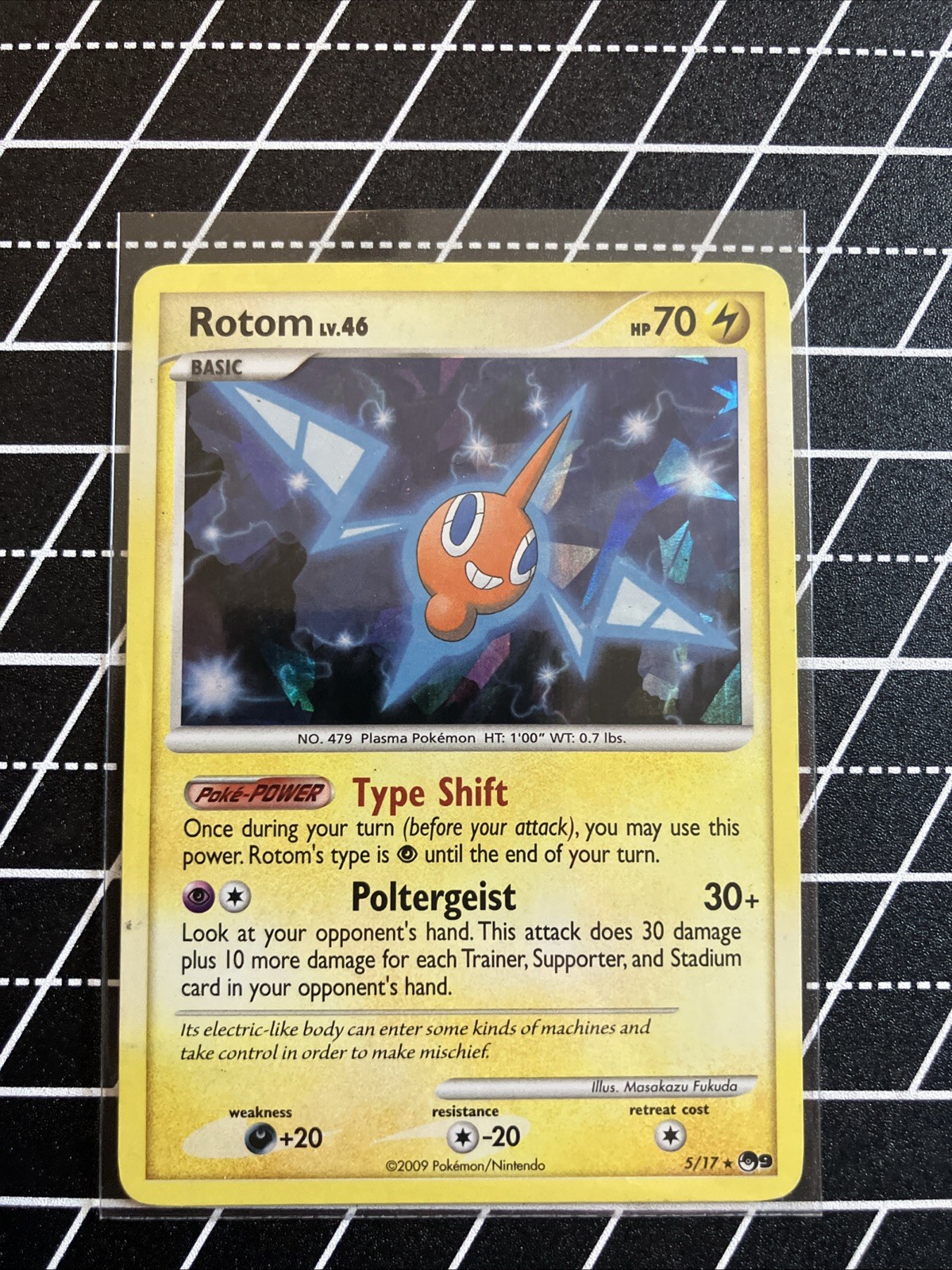 Rotom 005/017 POP Series 9 Holo