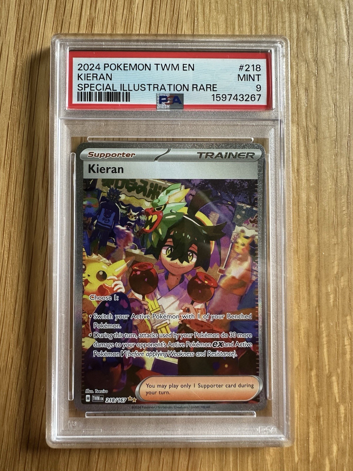 Kieran 218/167 Sv06: Twilight Masquerade Holo