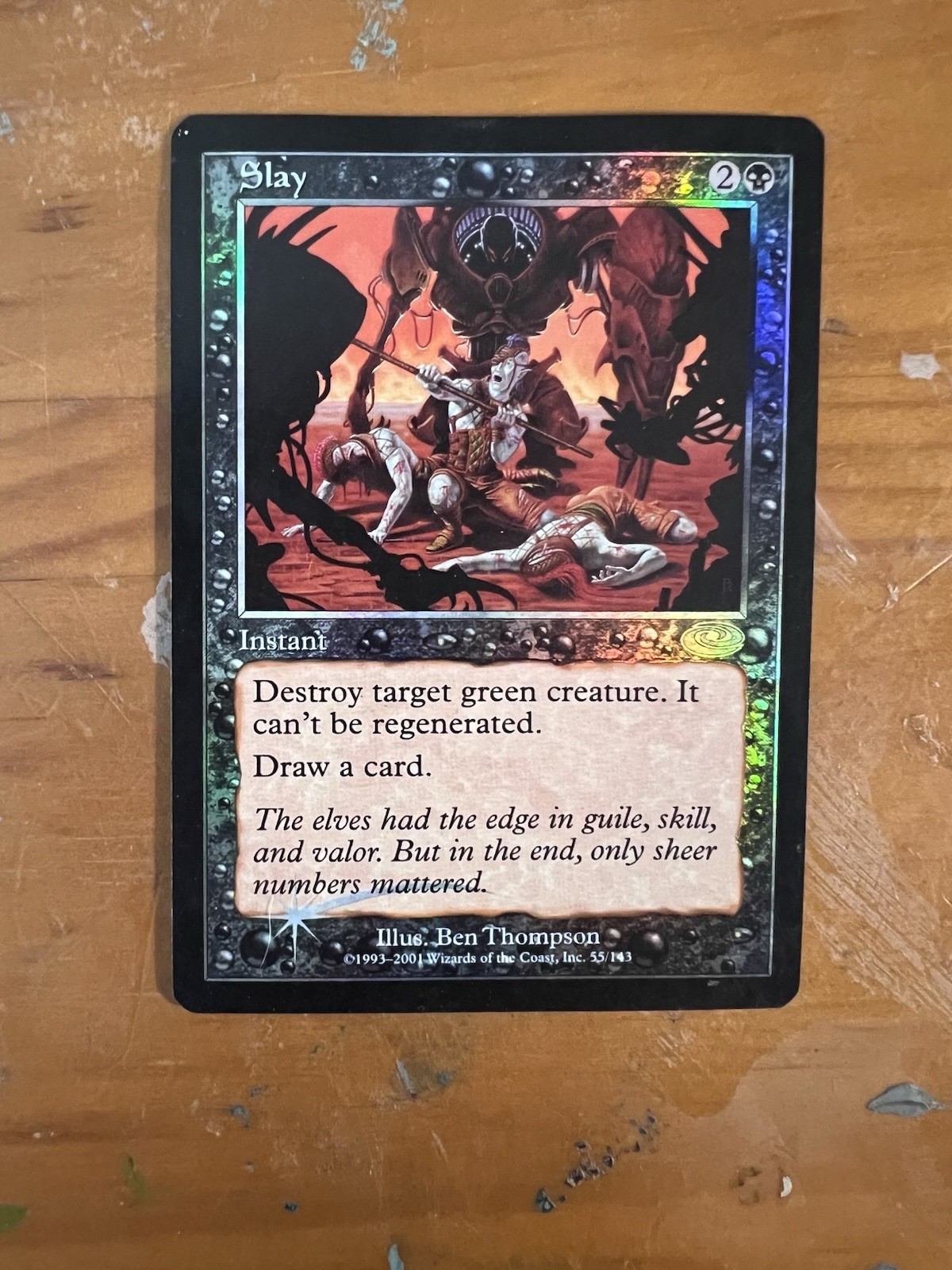 MTG FOIL PLANESHIFT SLAY MAGIC THE GATHERING – MP