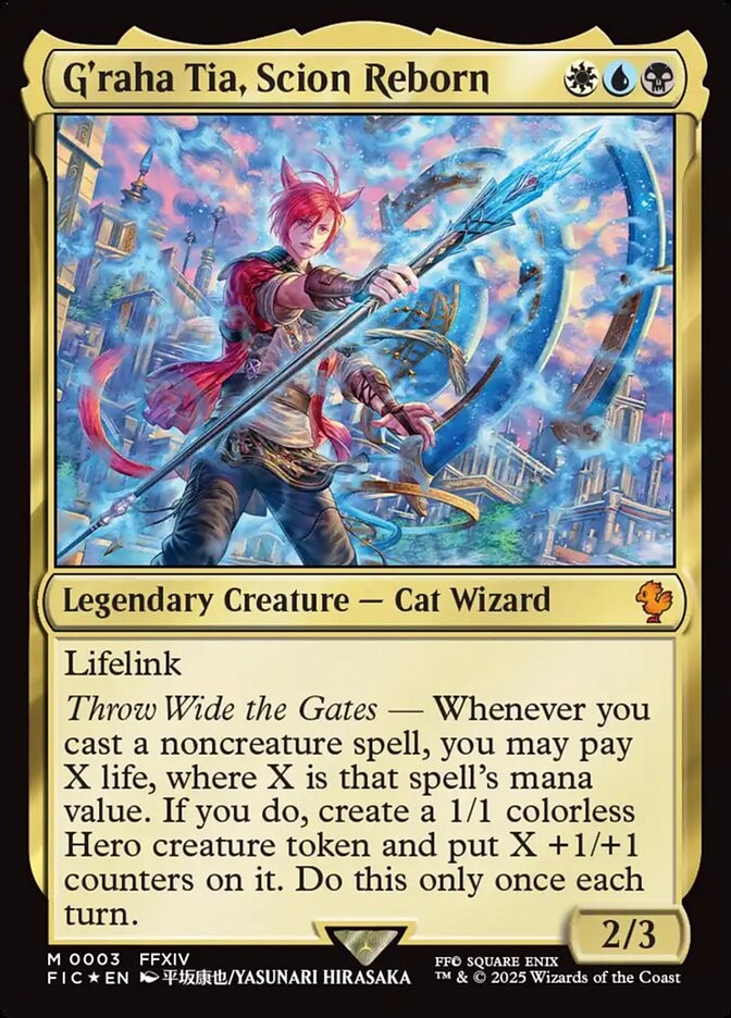 G’raha Tia, Scion Reborn 3 M Foil FIC MTG NM