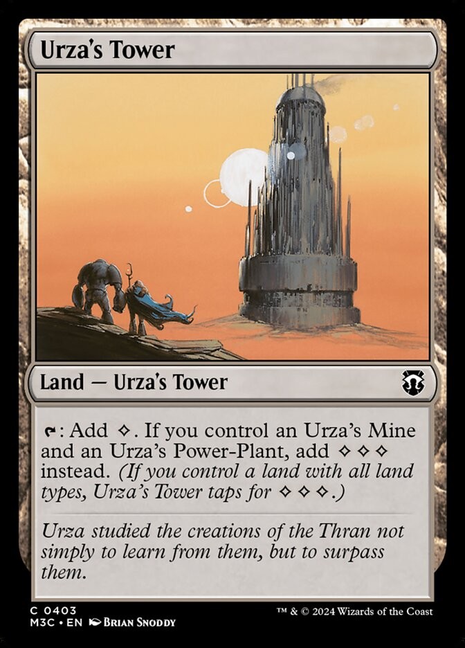 Urza’s Tower 403 NM Modern Horizons 3 Commander MTG