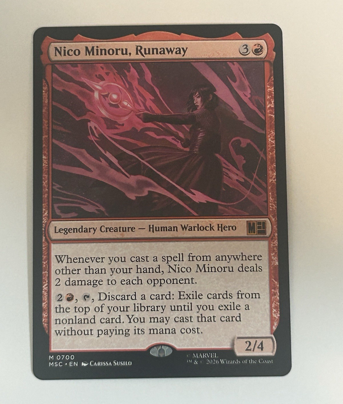 Magic: The Gathering Marvel Nico Minoru, Runaway 0700