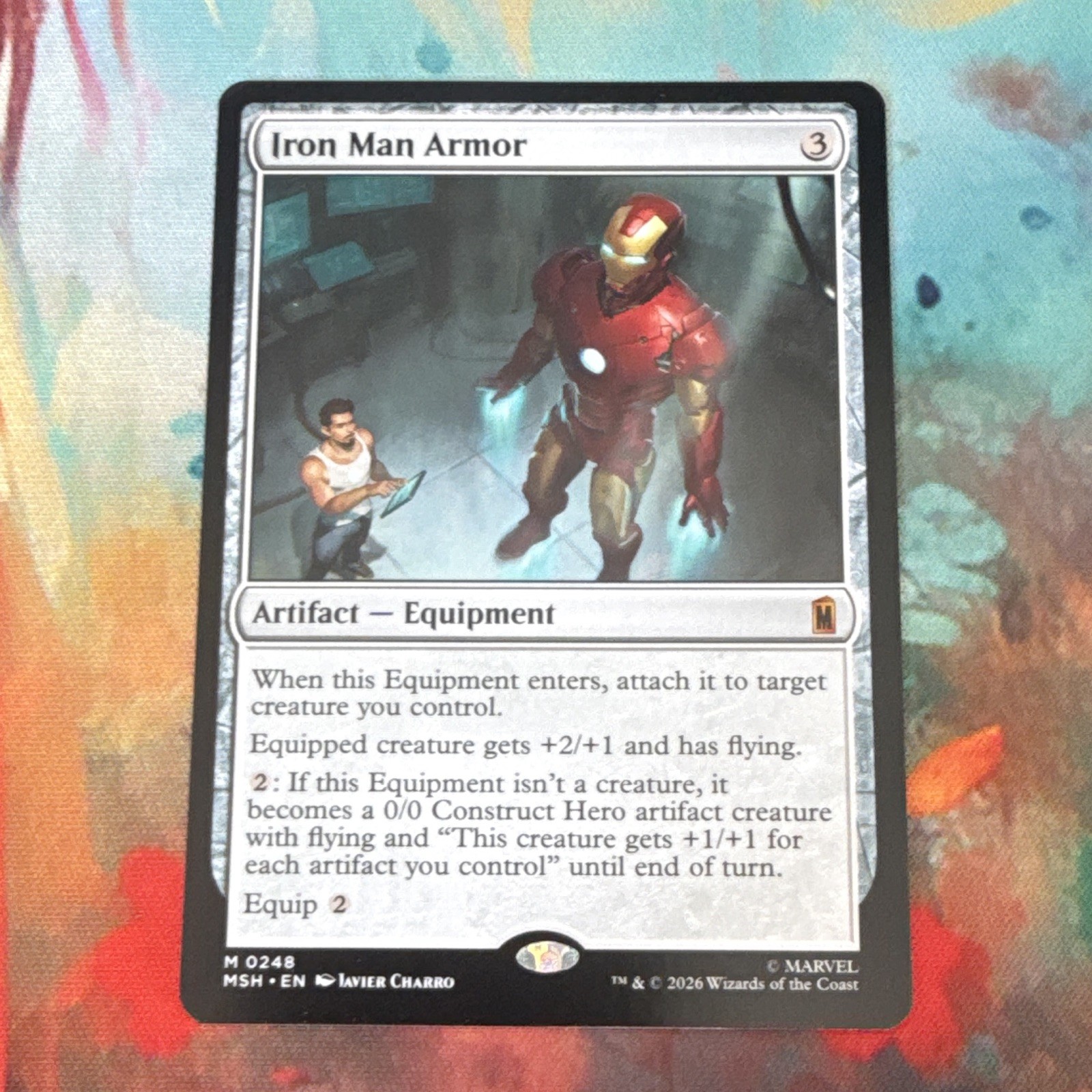 Iron Man Armor 248 Marvel Super Heroes Magic: The Gathering Mythic