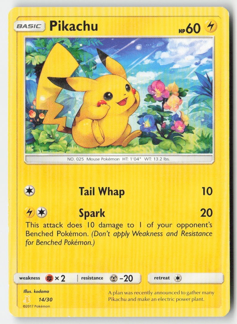 Pikachu Libre 14/30 None MP Regular – XY trainer Kit (Pikachu Libre)