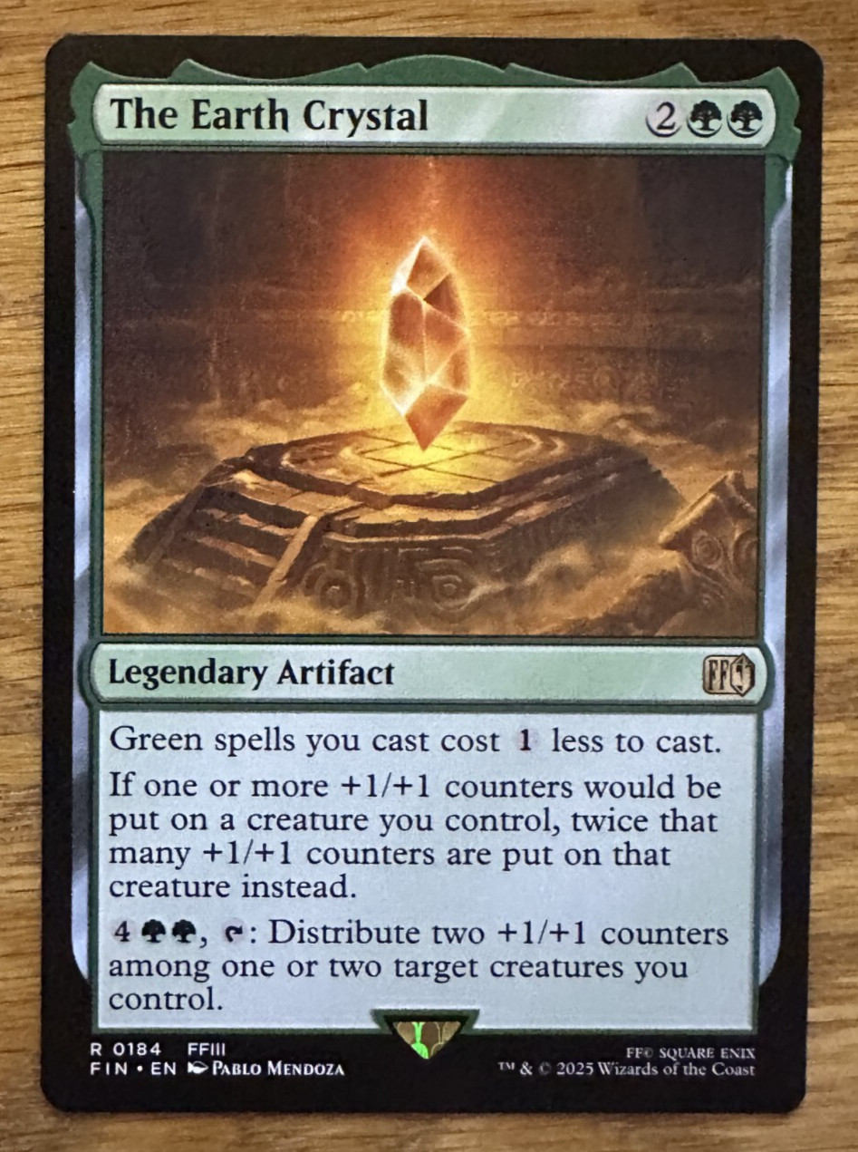 MTG Final Fantasy, The Earth Crystal