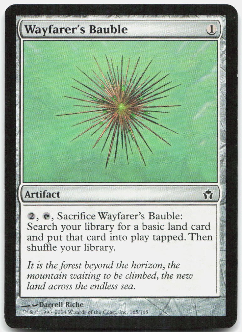 Wayfarer’s Bauble 165 Common Fifth Dawn Magic: The Gathering Moderately Played