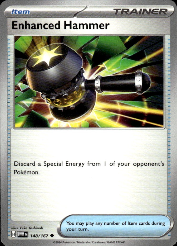 Enhanced Hammer 148/167 Twilight Masquerade UC NM Eske Yoshinob Pokemon