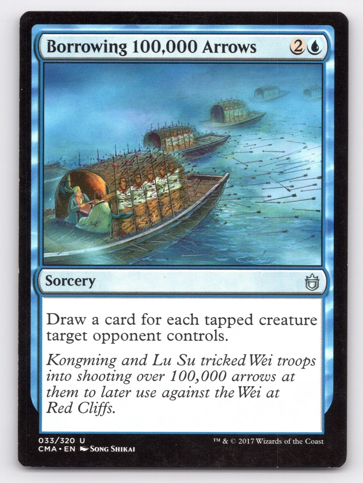 Borrowing 100,000 Arrows 33 Uncommon Commander Anthology Magic: The Gathering LP