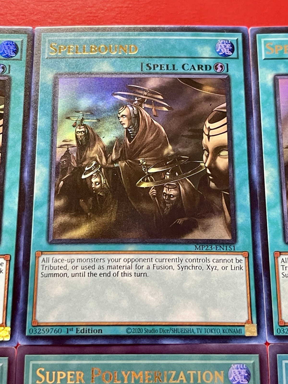3x Super Polymerization + 3x SpellBound | Ultra Rare | NM | 1st Ed | YuGiOh!