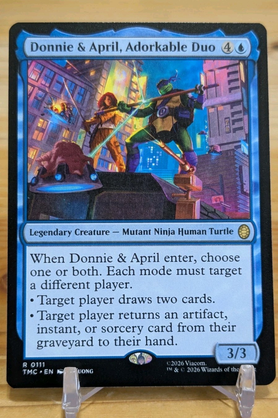 Donnie & April, Adorkable Duo Commander: Teenage Mutant Ninja Turtles Regular