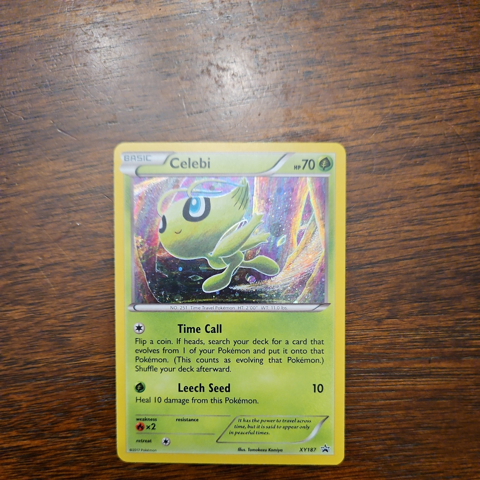 POKEMON TCG CELEBI XY187 XY PROMO!!
