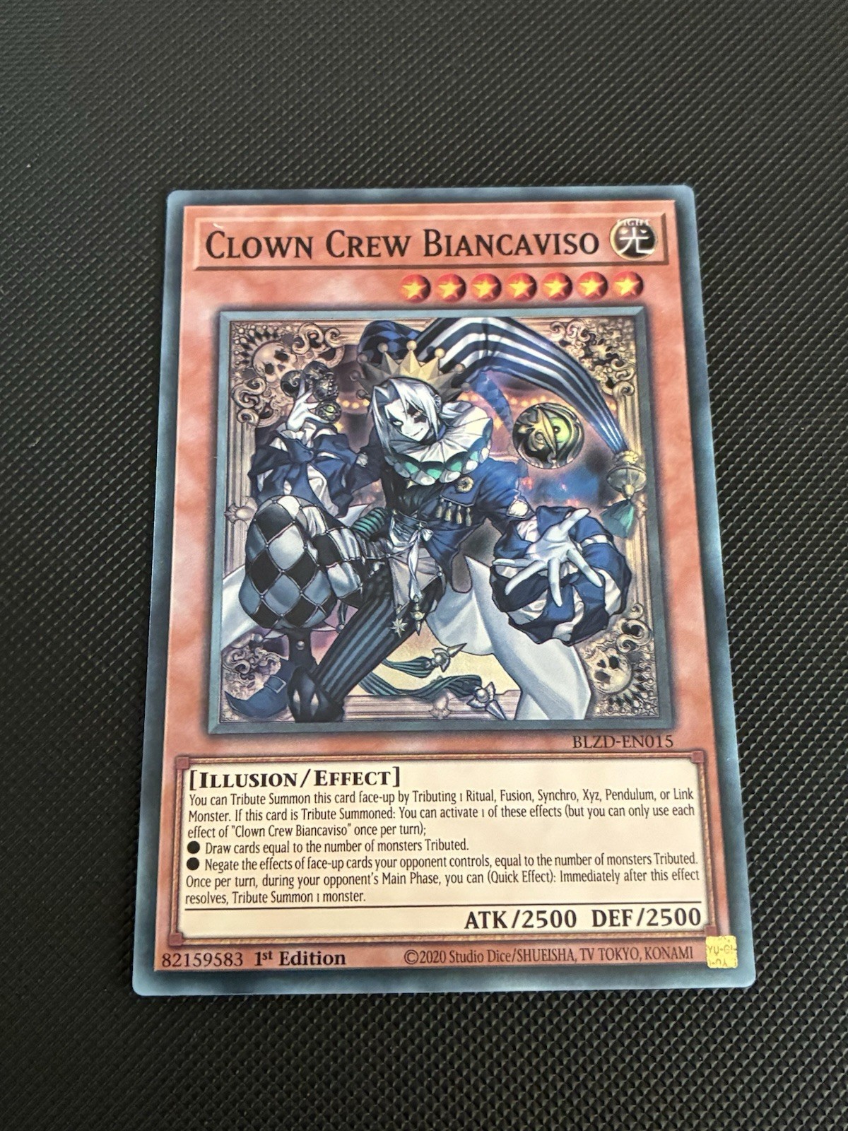 🔥 EURO 🔥 Clown Crew Biancaviso BLZD-EN015 Super Rare 1st Edition European – NM