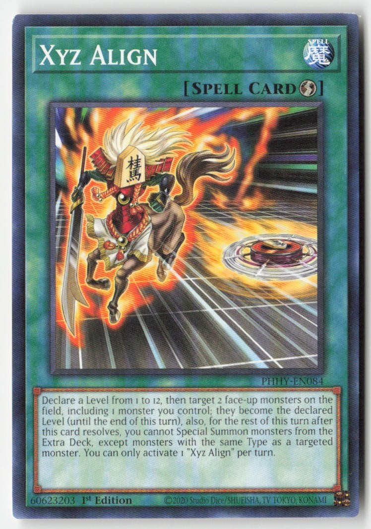 Xyz Align PHHY-EN084 1st Edition Common MP