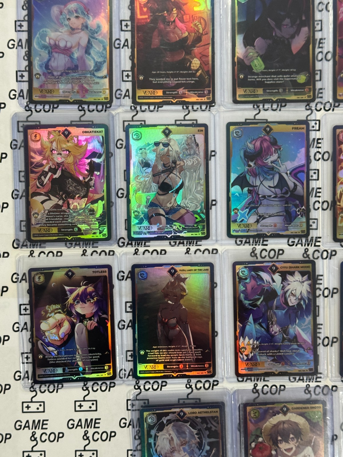Vcard Awakened Worlds 1st Edition – HOLO 9 – SELECT YOUR CARD