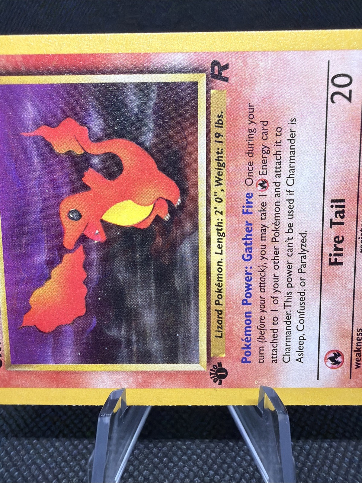 CHARMANDER 50/82 Team Rocket 1st Edition Pokemon Card – Never Played 🔥