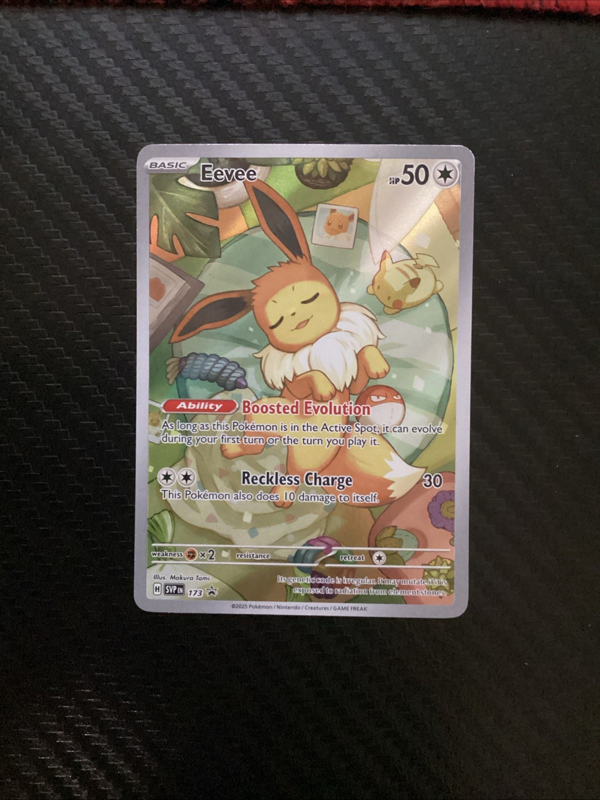 Pokemon TCG Prismatic Evolutions Eevee Black Star Promo #173 NM