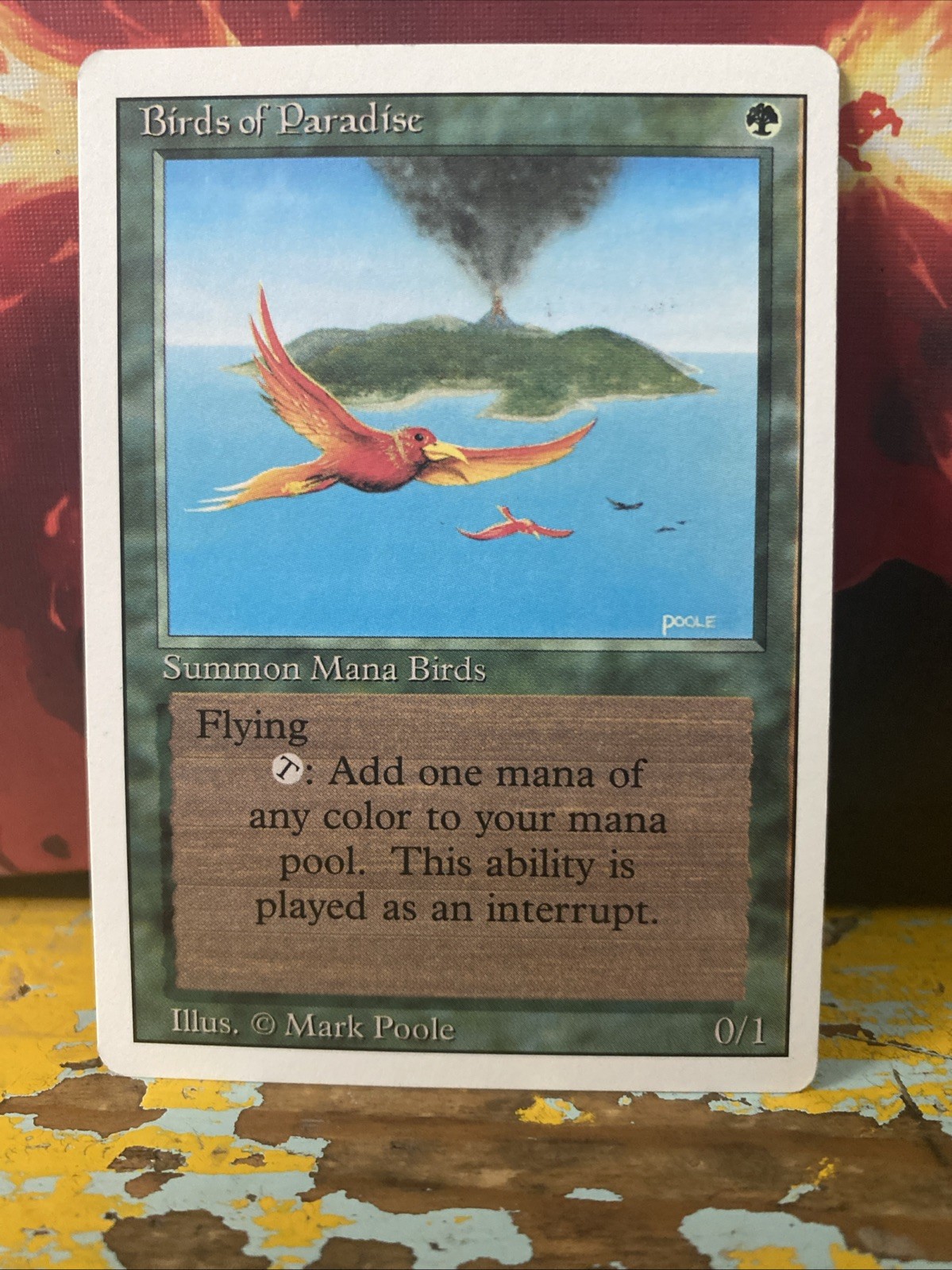 MTG Birds of Paradise Revised Edition Regular X1 NM