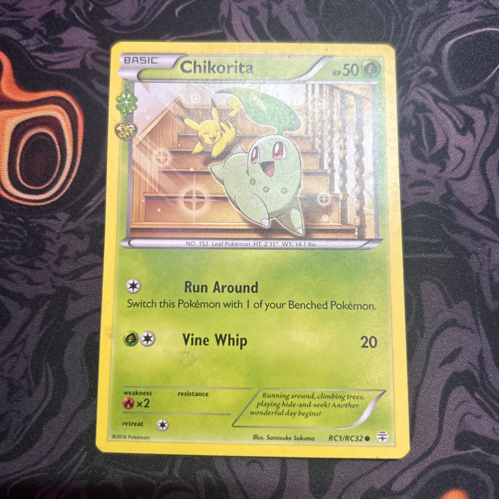 Chikorita RC1-32 Generations: Radiant Collection Regular