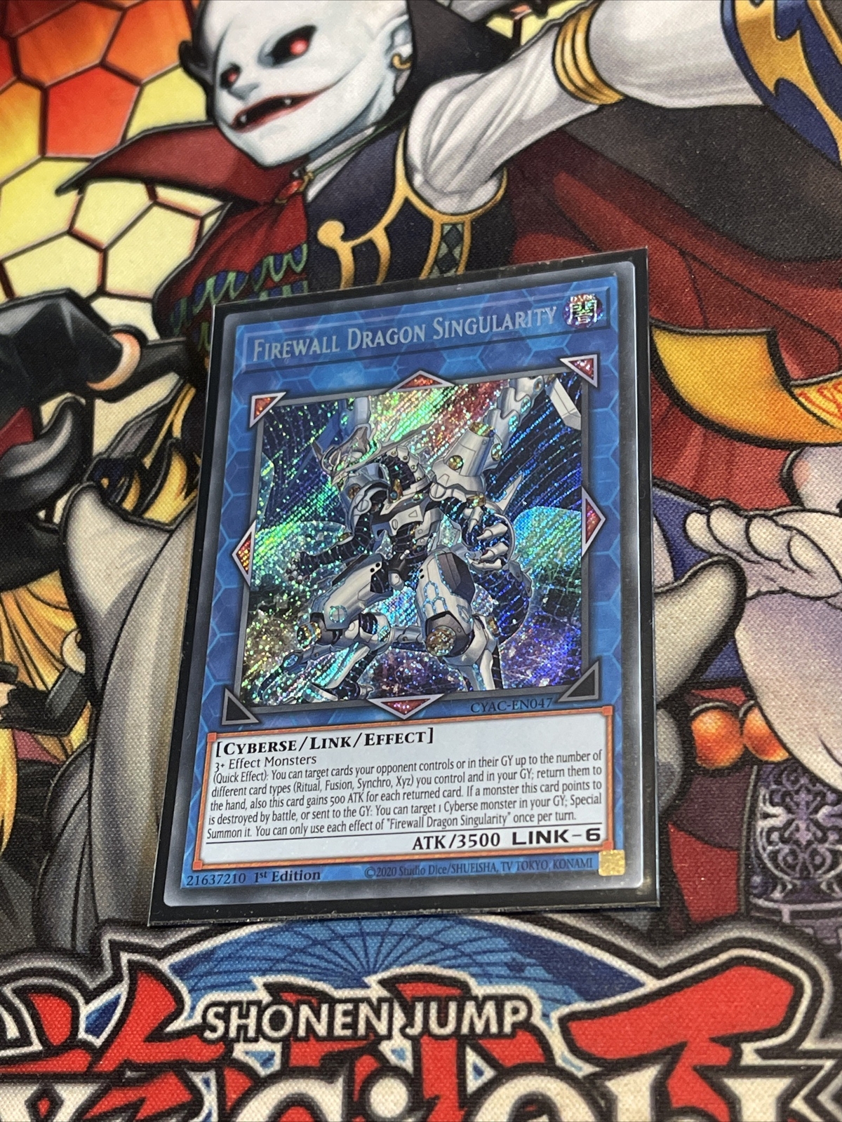 YU-GI-OH! DRAGON SINGULARITY FIREWALL CYAC-FR047 1ST NEW/MINT English