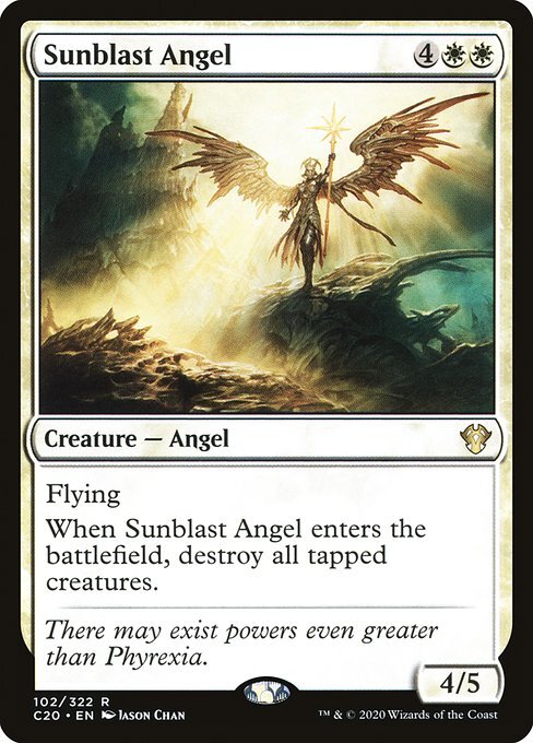 Sunblast Angel MTG Commander 2020 Rare NM x1 – Magic Card