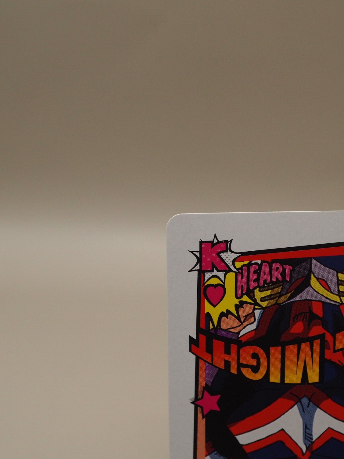 ALL MIGHT My Hero Academia playing cards Japanese TCG Anime B690