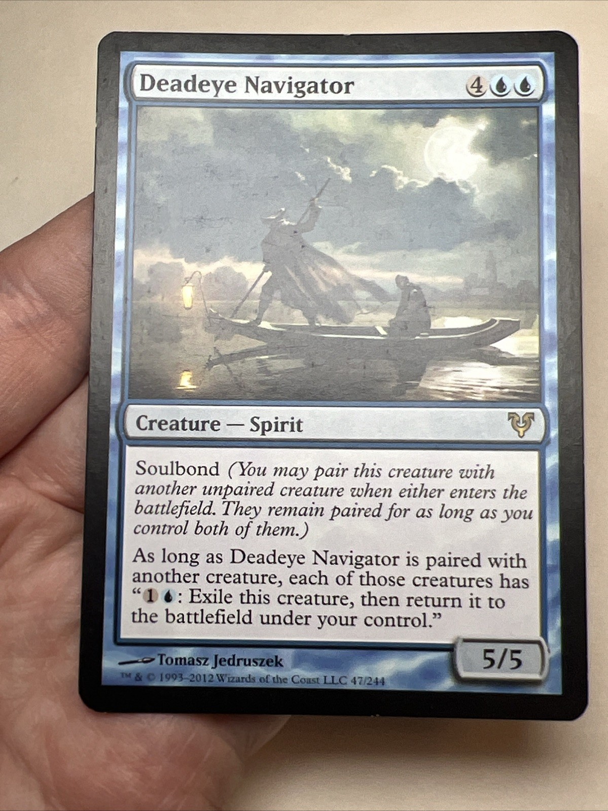 MP+ Deadeye Navigator 47/244 Avacyn Restored AUTHENTIC Magic: The Gathering Card