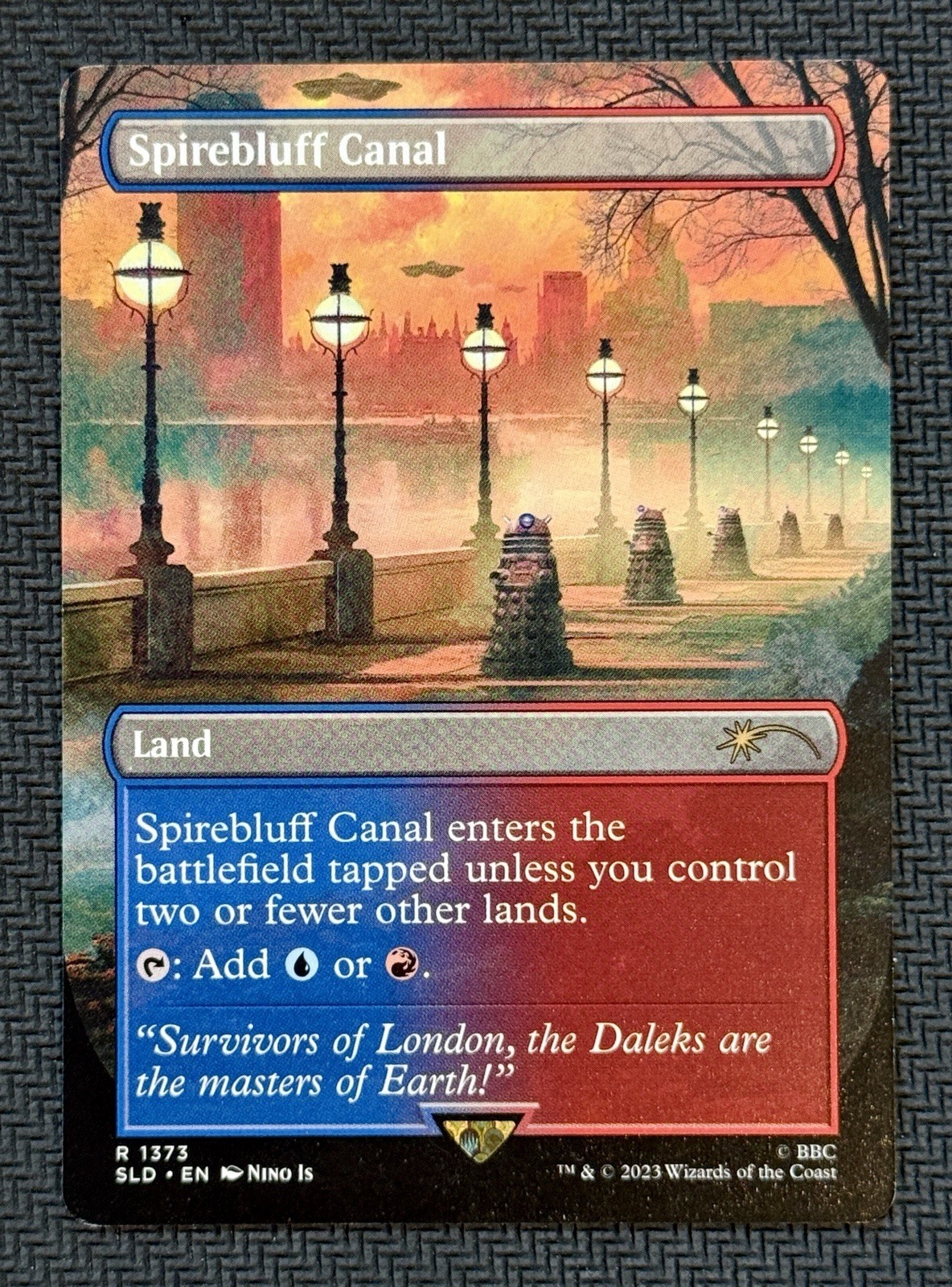 Spirebluff Canal (Doctor Who) [Secret Lair Drop Series] MTG NM Regular
