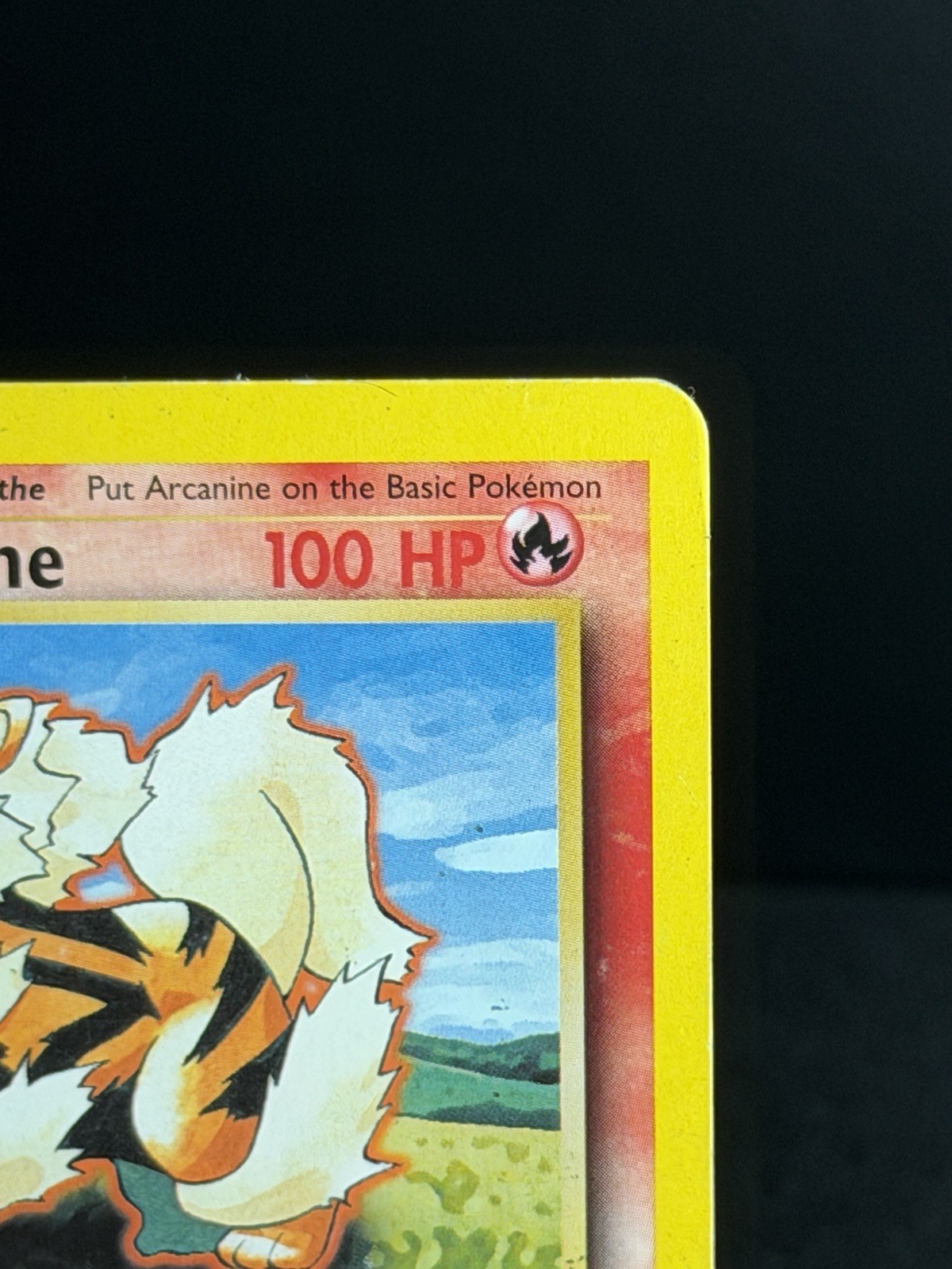 Arcanine Base Set 23/102 WotC Unlimited Regular Rare 1999 English 100 HP