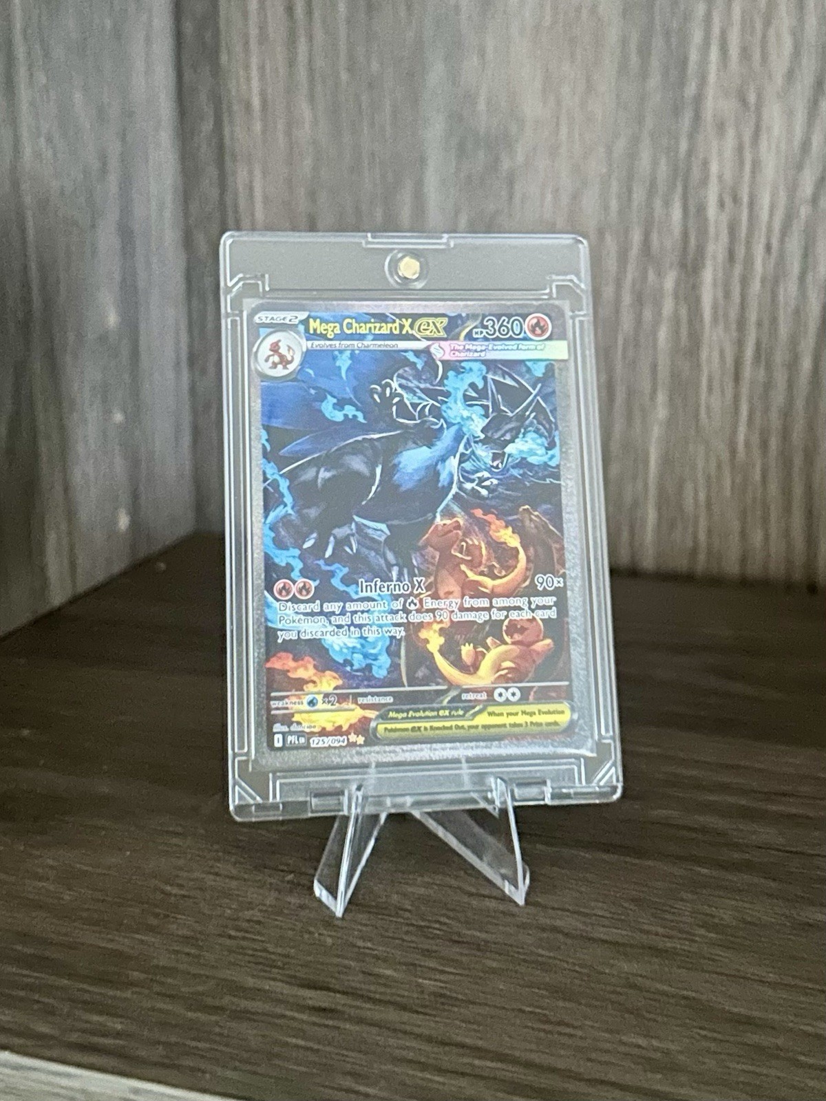 Mega Charizard X EX 125/108 Evolutions Ultra Rare Full Art Holo English 360HP