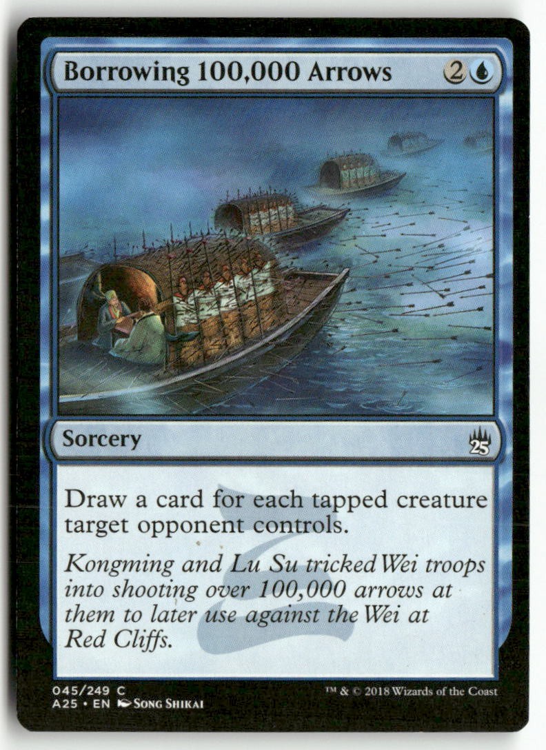 Borrowing 100,000 Arrows 45 Common Masters 25 Magic: The Gathering LP