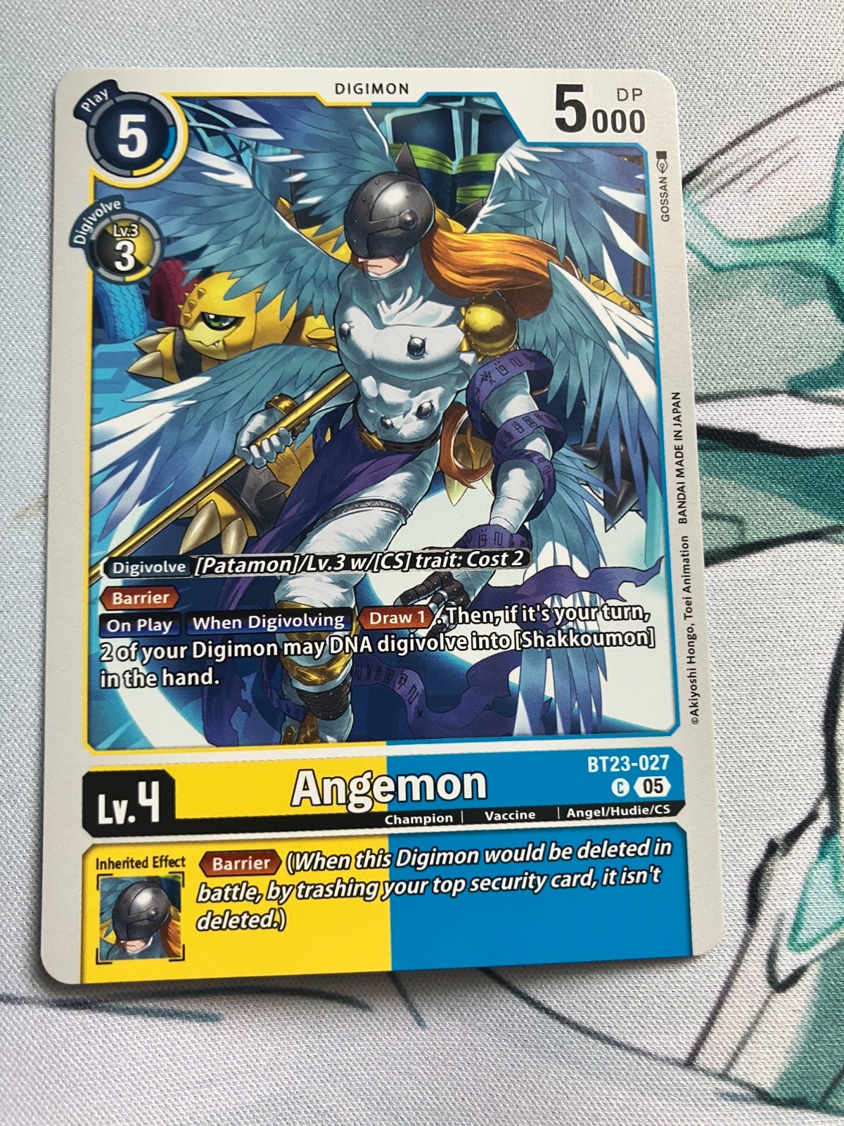 Angemon BT23-027 C Digimon | Hackers’ Slumber NM