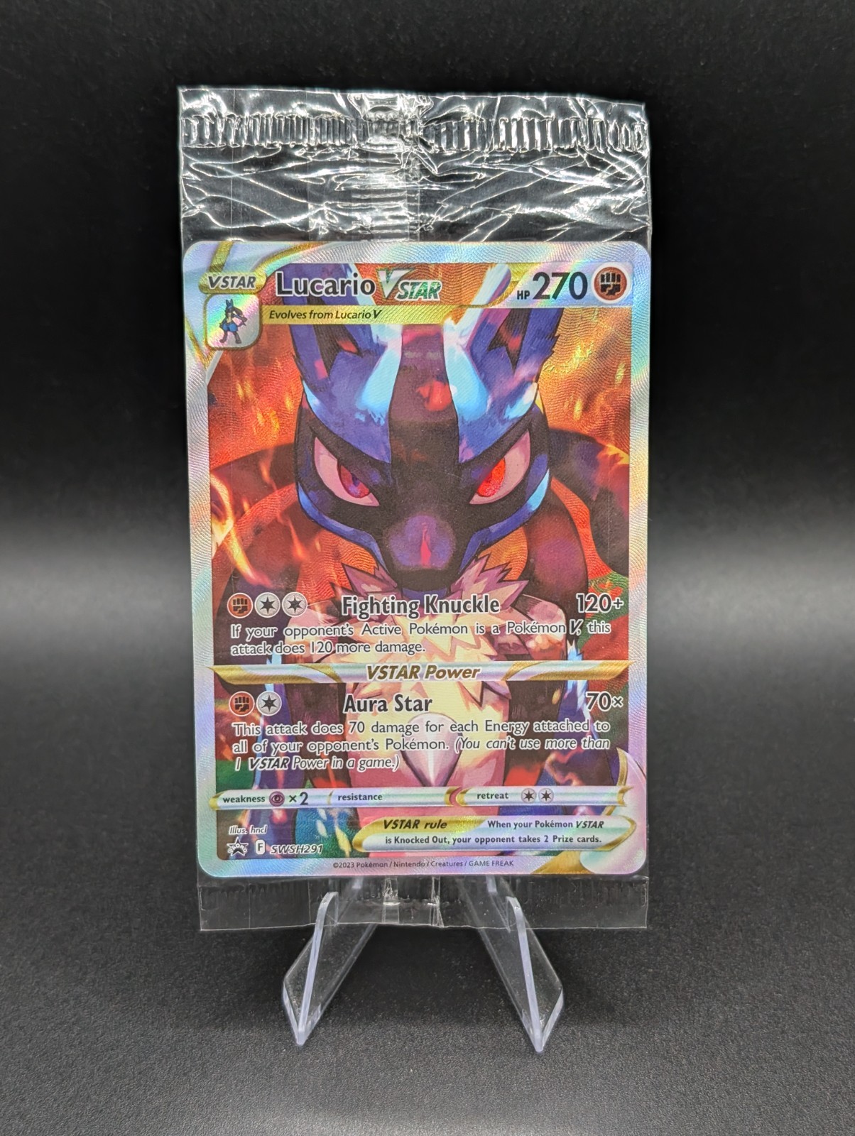 Lucario VSTAR SWSH291 Sealed Promo – Pokémon TCG Crown Zenith ETB