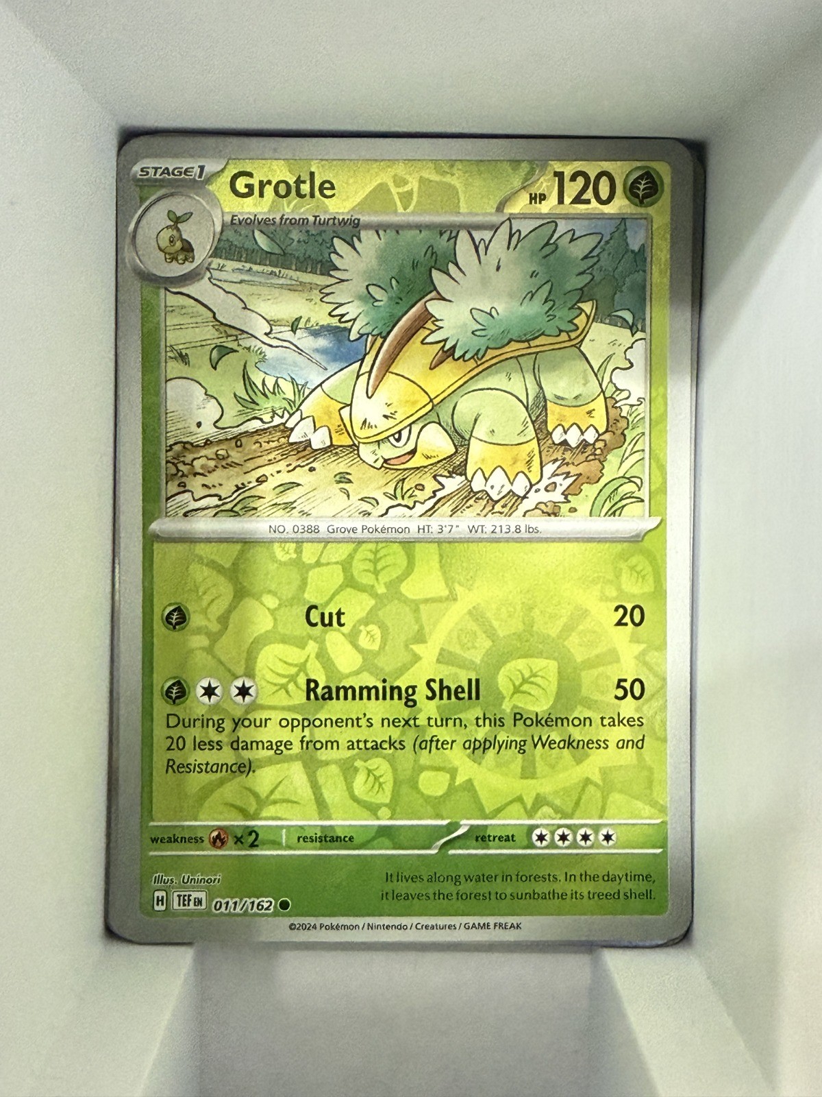 Grotle – Reverse Holo Common SV05: Temporal Forces 011/162 NM